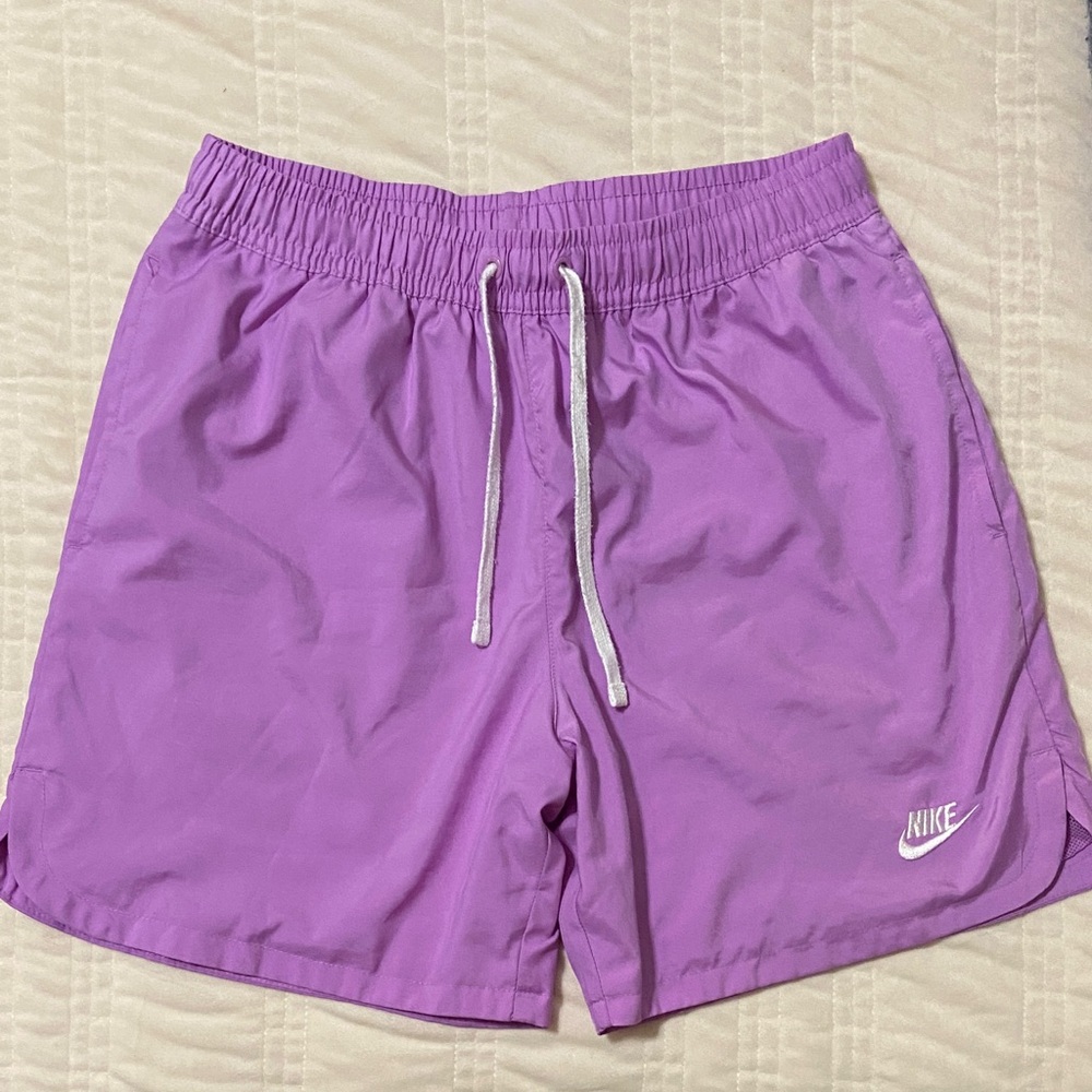 Nike Lilac Drawstring Athletic Shorts